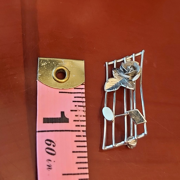 Bond Boyd sterling musical note brooch - Picture 5 of 7